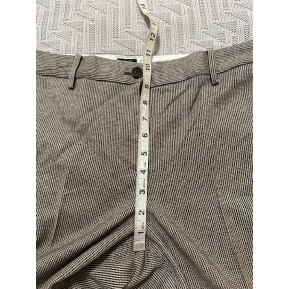 Talbots Windsor Brown Houndstooth Wool Pants Size… - image 8